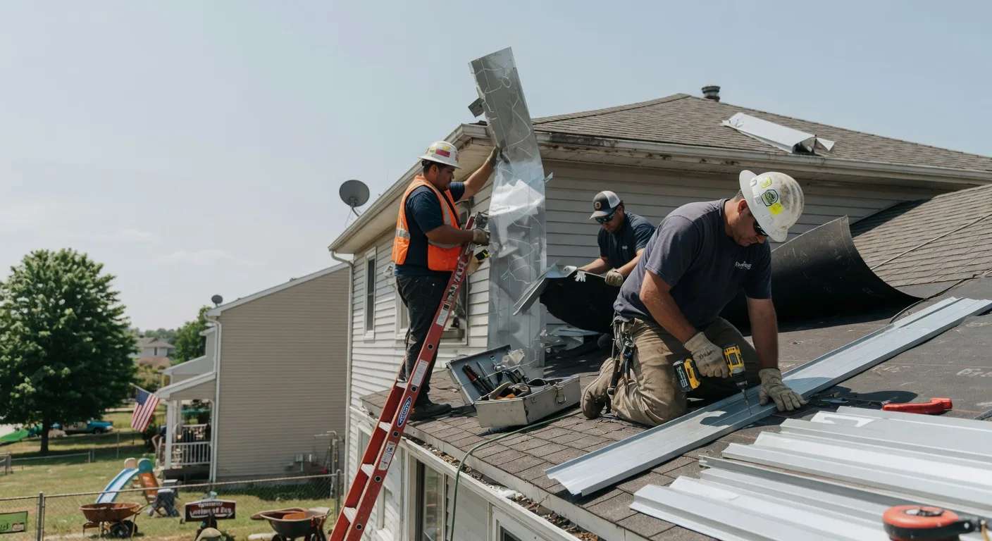 Metal Roof Repair in Merrittstown, PA